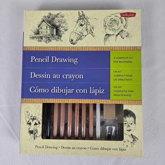 Bundle of Pencil Drawing Books and Graphite Pencils Arts Adult Teen - Picture 7 of 15